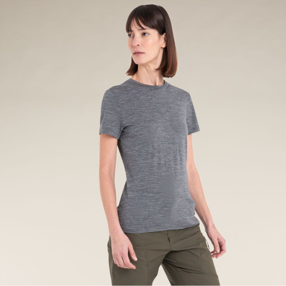 Women's T-shirt Merino Blend 150 Tech Lite SS Tee Icebreaker Gritstone