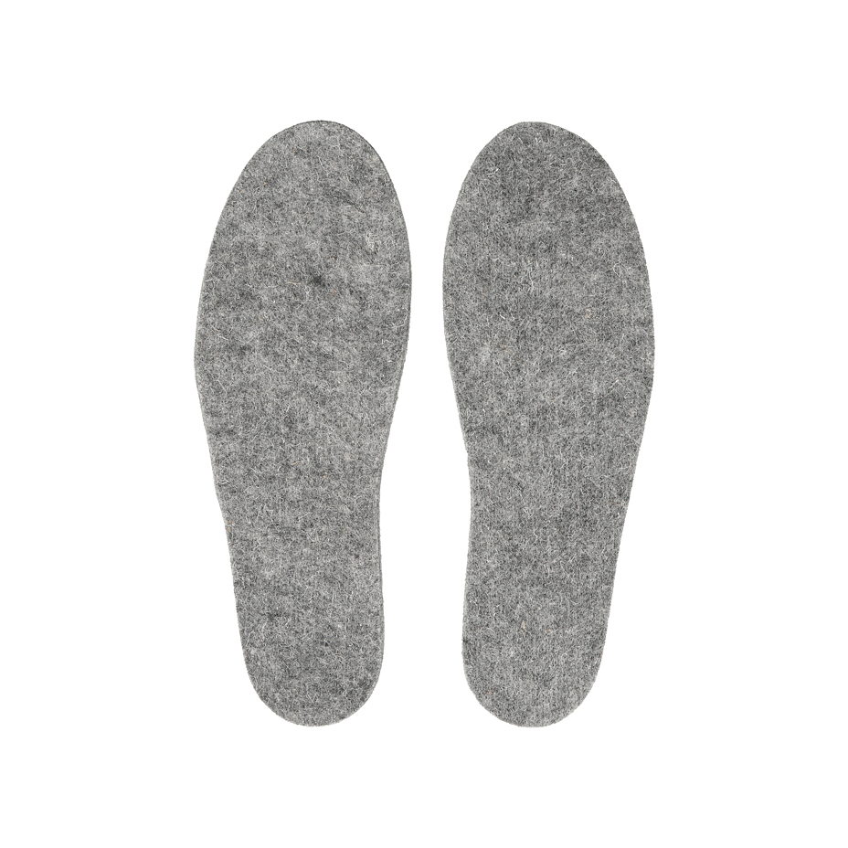 Women's high wellies with wool insole black