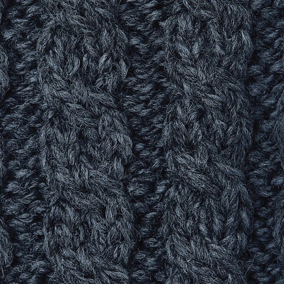 Wool winter hand warmers Supersoft Merino dark grey