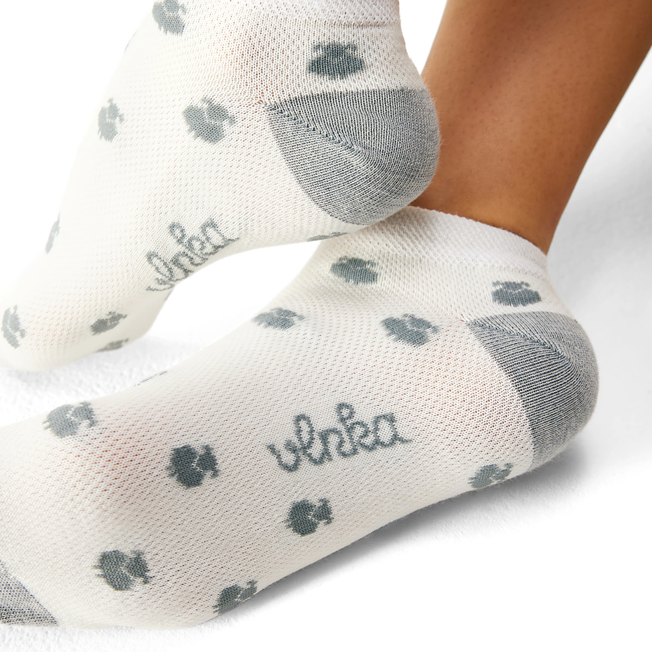 Low-Cut Merino Summer Socks Grey Sheep