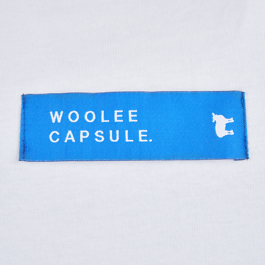 Woolee Capsule organic cotton t-shirt white