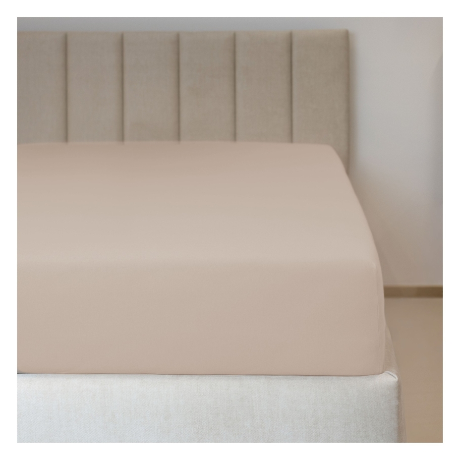 Cotton Jersey sheet beige