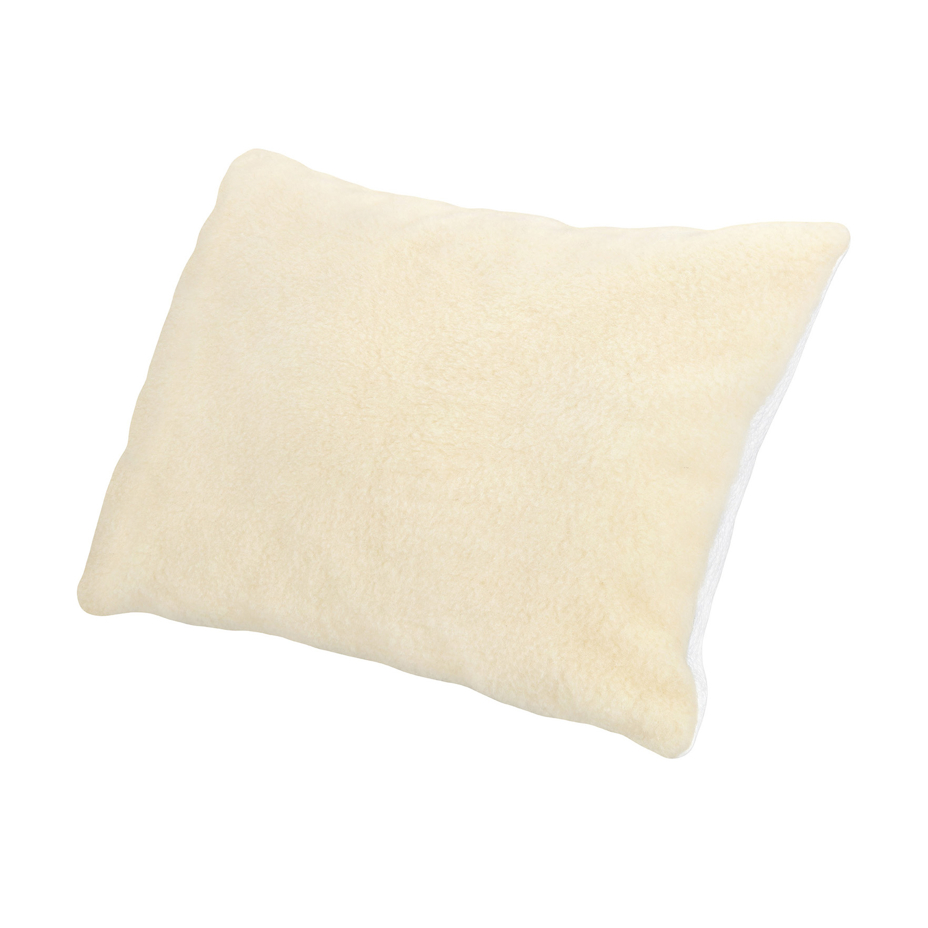 Reversible pillow with sheep wool and Cool 70x50 cooling side
