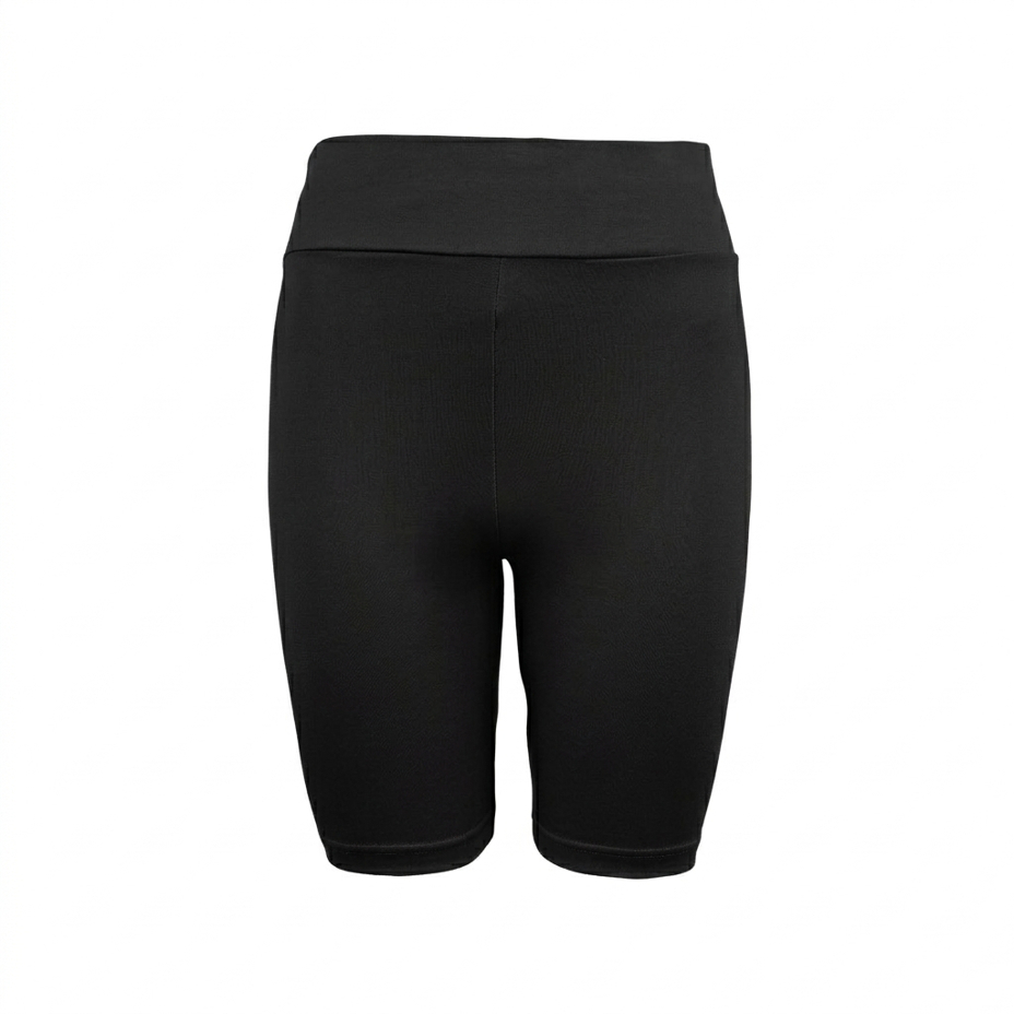 Women's short Merino wool leggings Woolee black