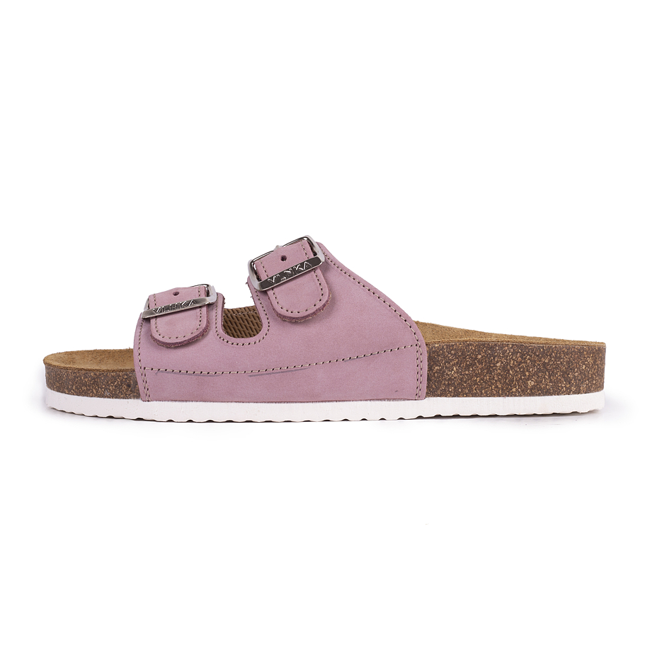 Women's Linda Orthopaedic Cork Sliders Pink