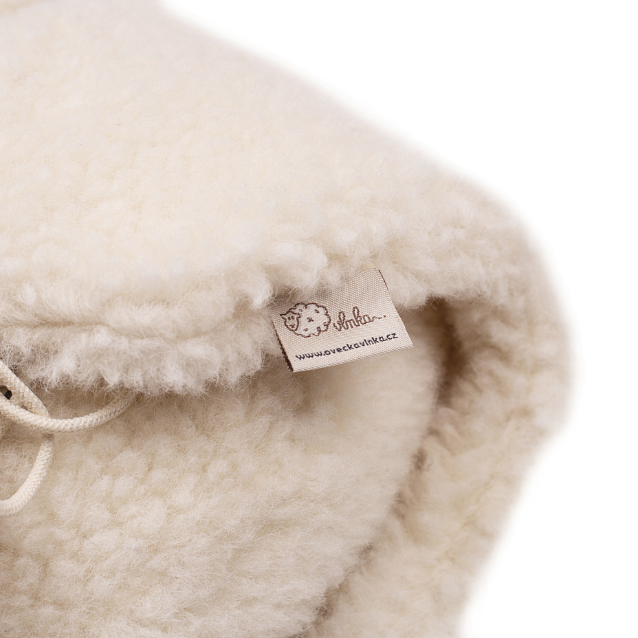 Wool Bomber Hat Natural