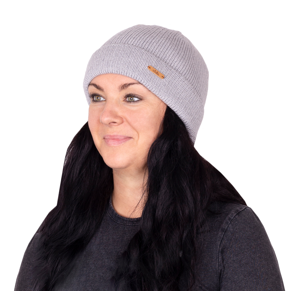 Vlnka Woolly Hat V02 Light Grey