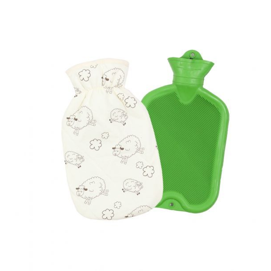 Hot Water Bottle with Wool Cover