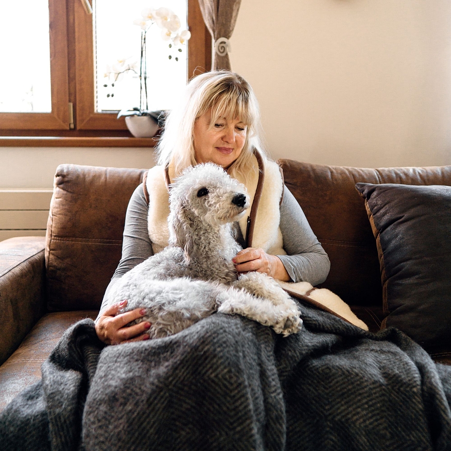 Vlnka Wool Vest with Collar