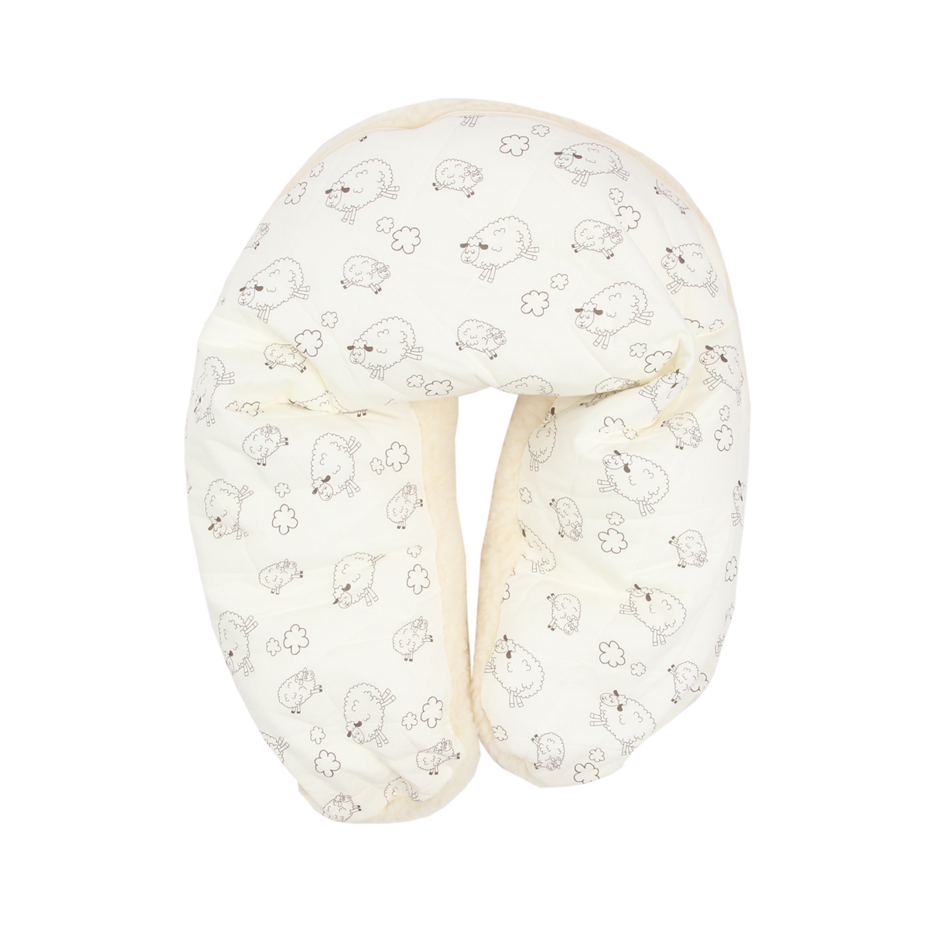 Breast-feeding pillow with sheep wool Vlnka