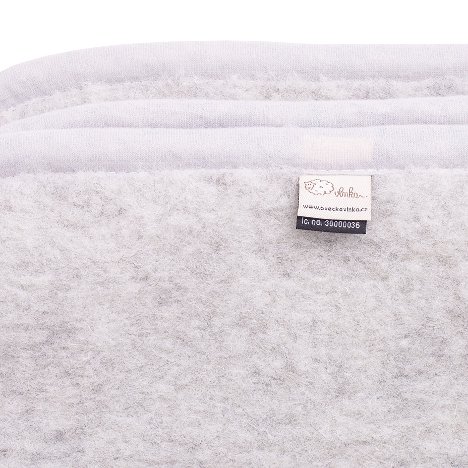 Children's Wool Blanket Grey