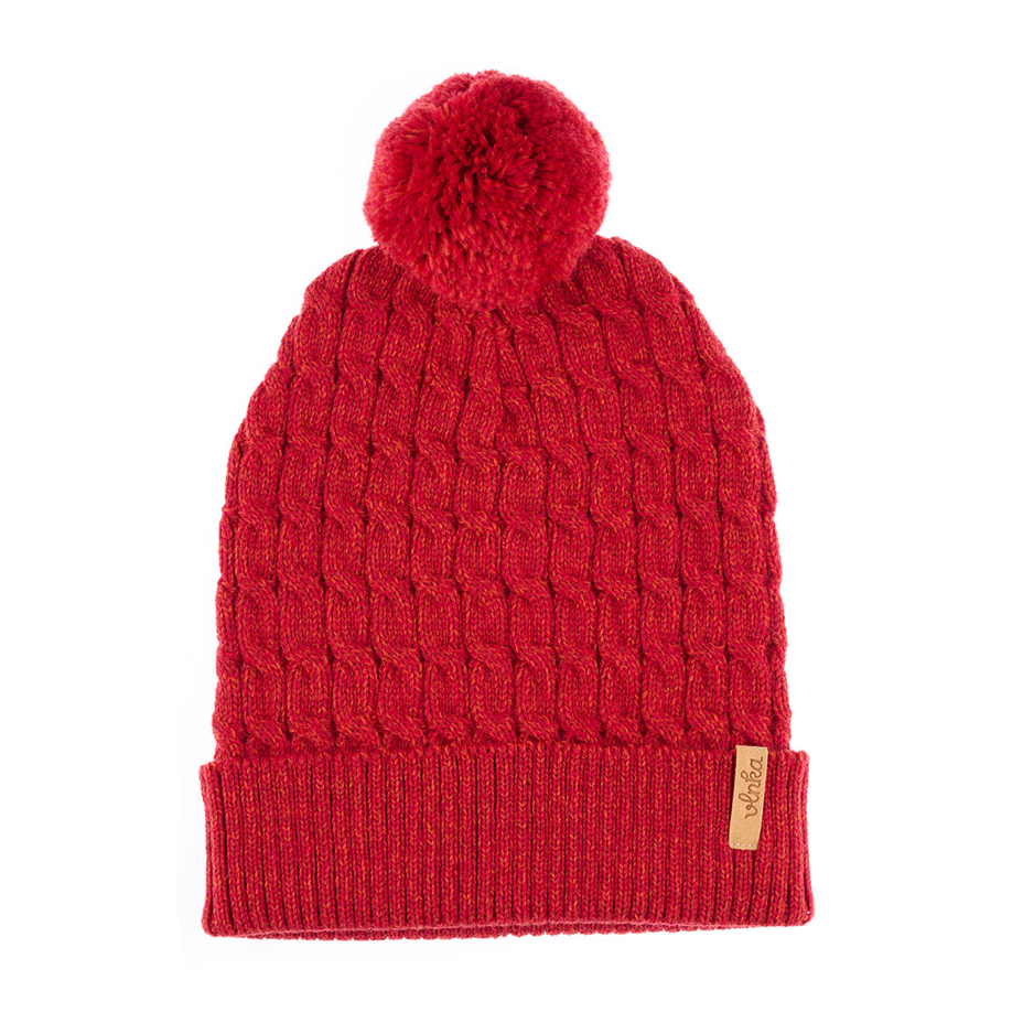 Wool Beanie V23 Red