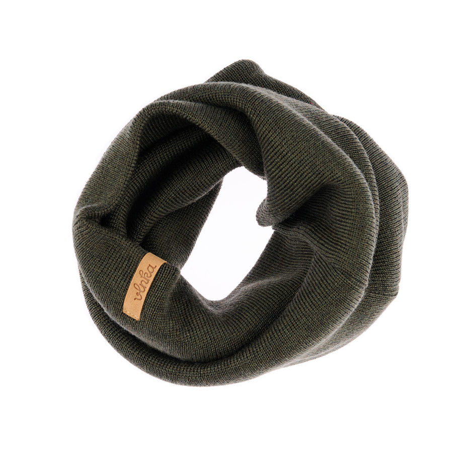 Vlnka Wool Neck Warmer N02 Green