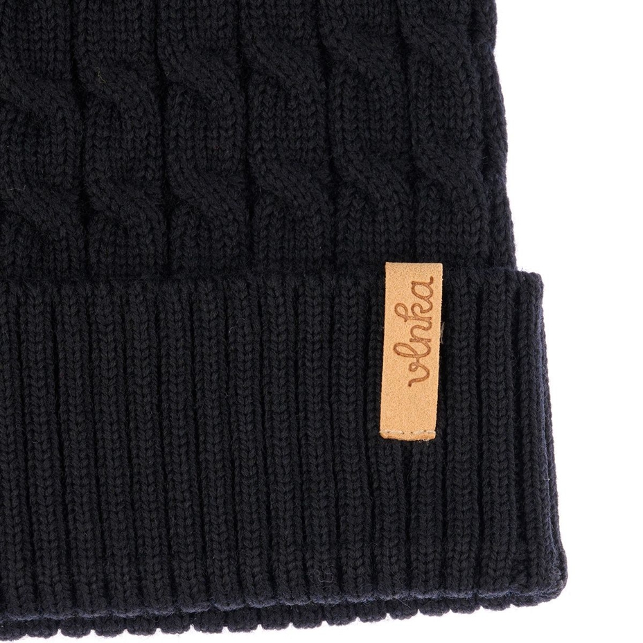 Wool Beanie V23 Black