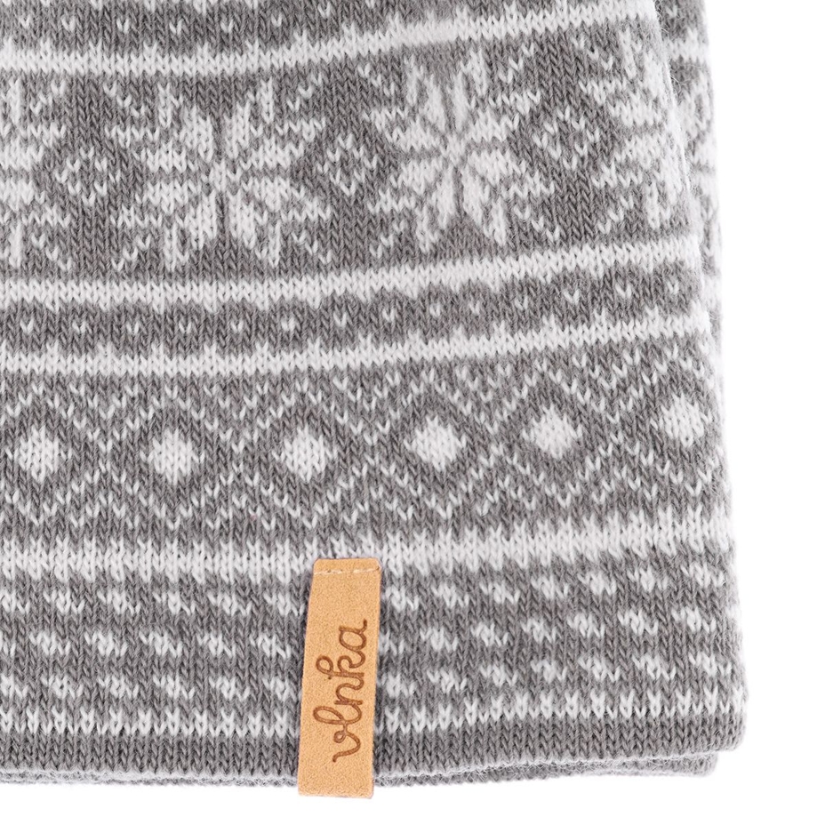 Vlnka Wool Beanie V24 Grey
