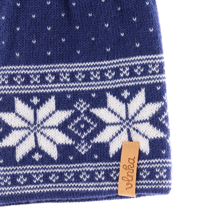 Vlnka Wool Beanie V25 Blue