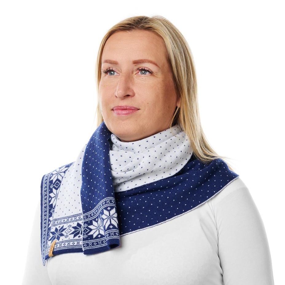 Vlnka Wool Scarf B03 Blue