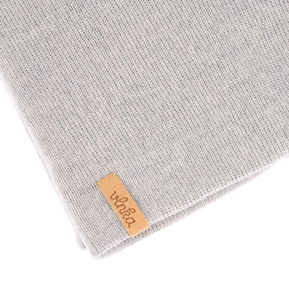 Vlnka Wool Neck Warmer N02 Light Grey