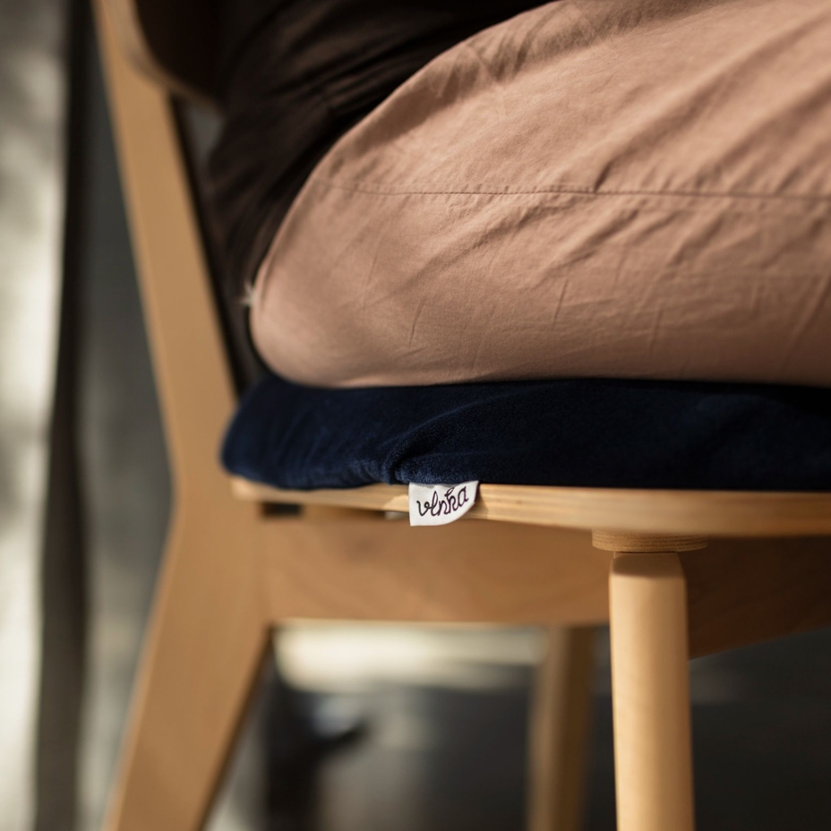 Round memory seat cushion