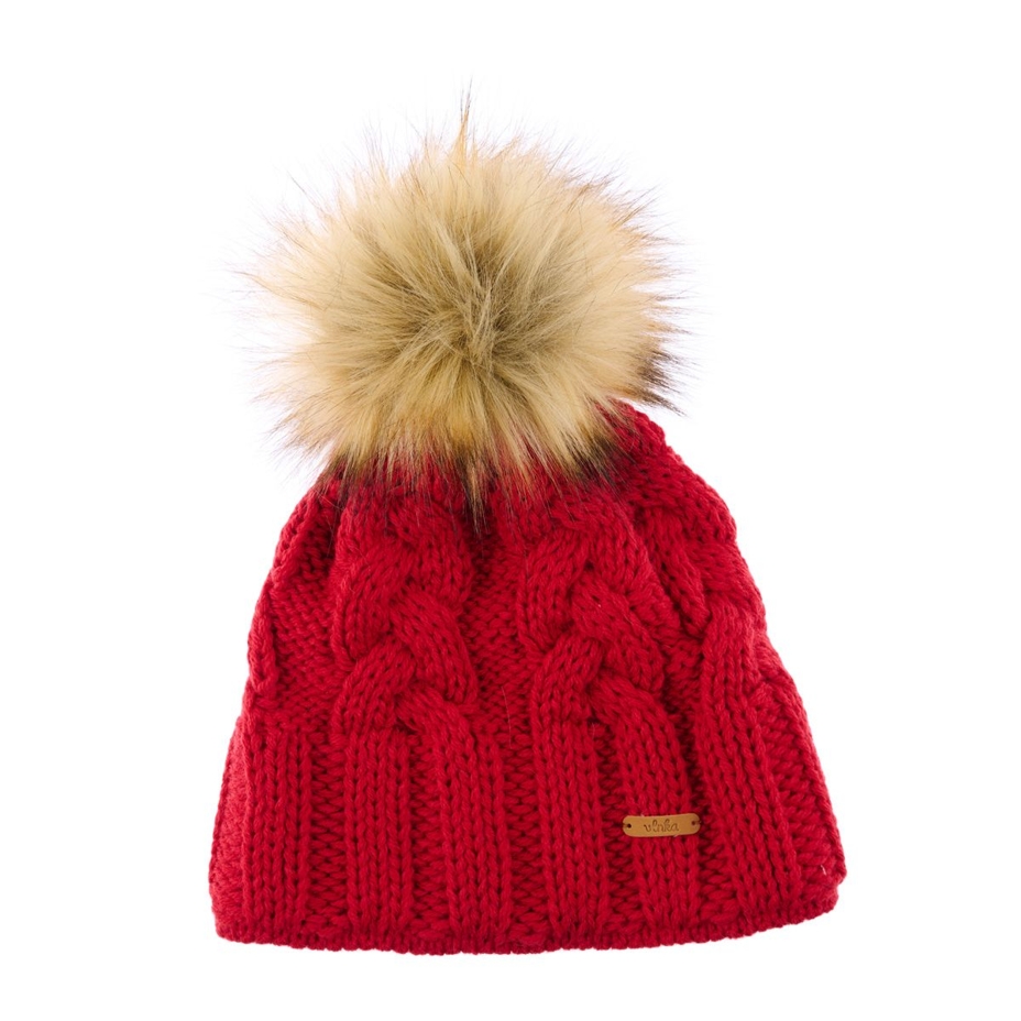 Vlnka Wool Beanie  V08 Red