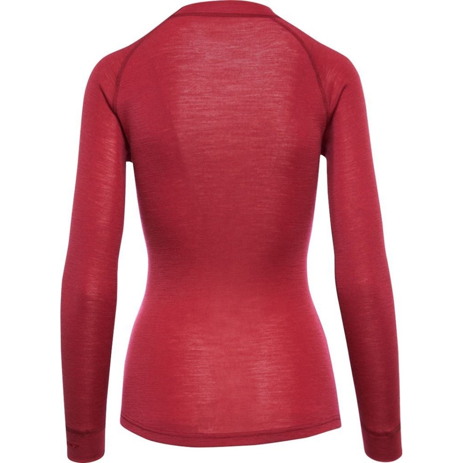 Women's Performance Merino WARM THERMOWAVE Top Red