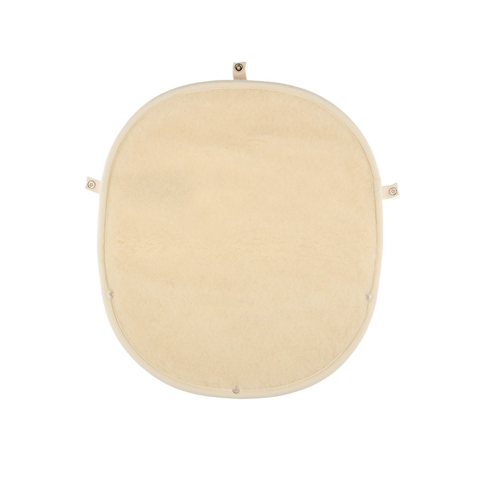 Wool Hand Muff White