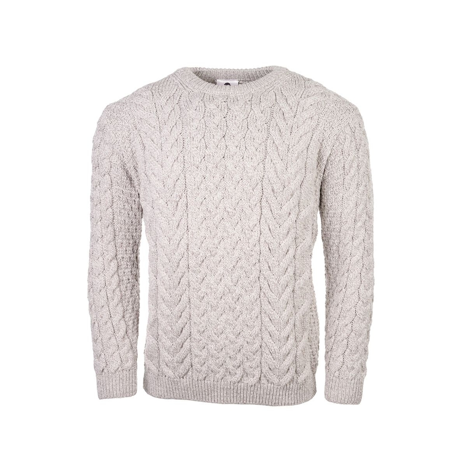 Vlnka Wool Sweater S08 Light Grey