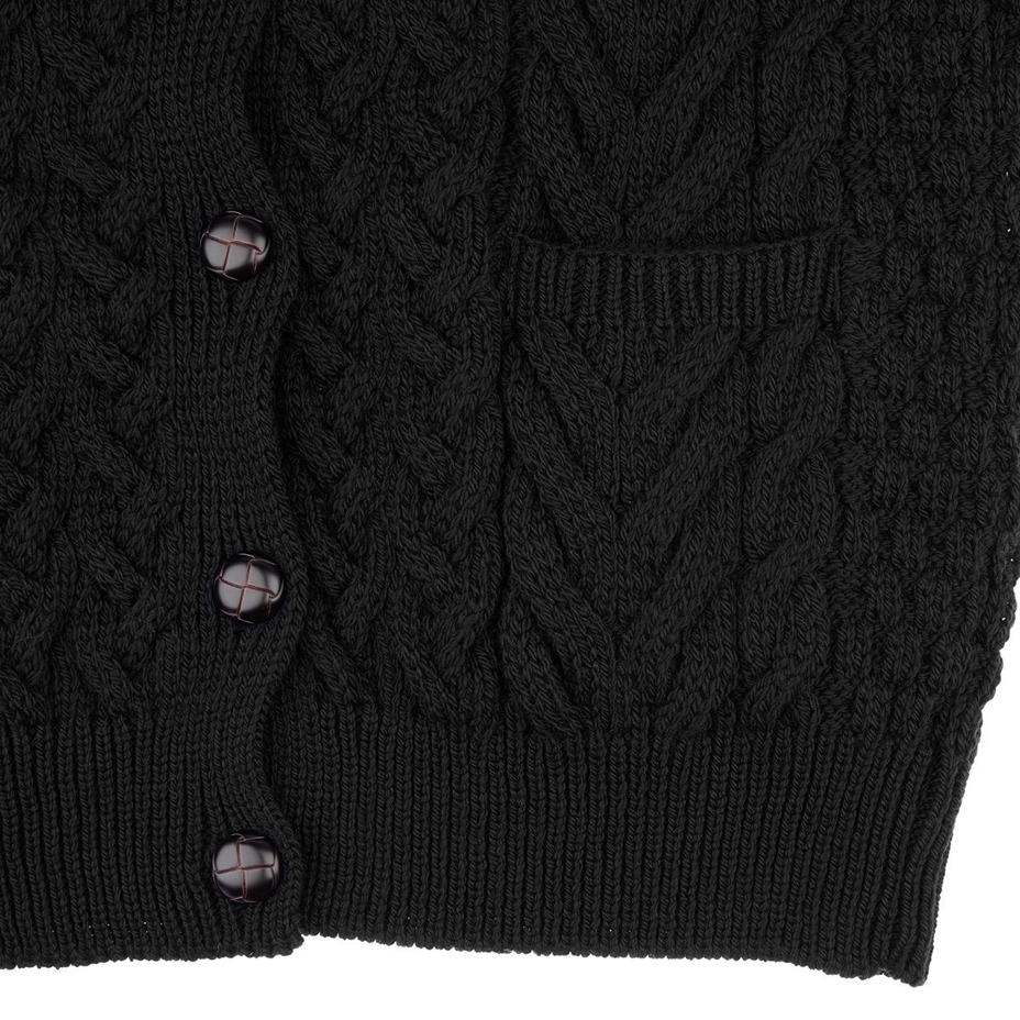 Vlnka Women's Wool Sweater S07 Black