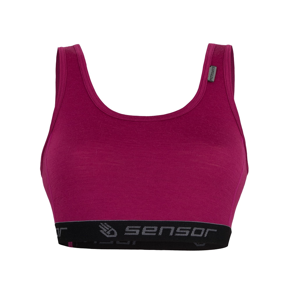 Women's Performance Sensor Merino Active Bra Pink