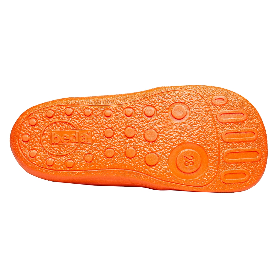 Kids’ Beda Barefoot Softshell Velcro Trainers Grey