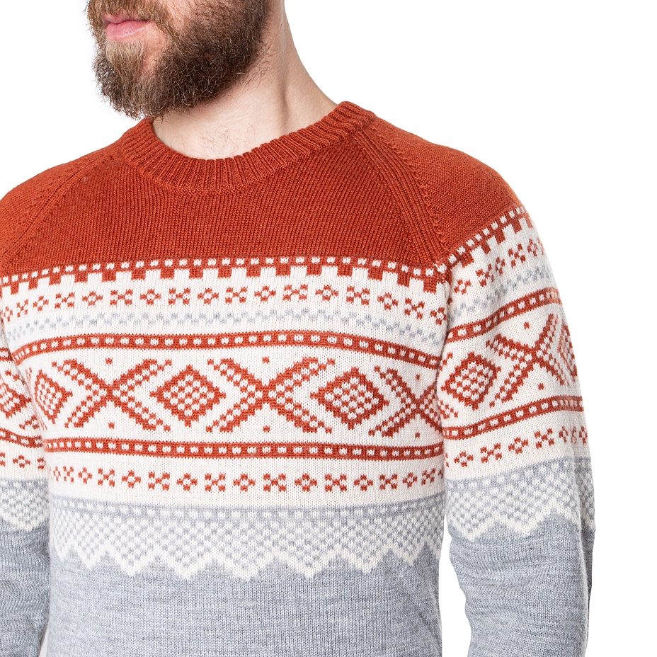 Men’s Ulvang Marius Roundneck Sweater Brown