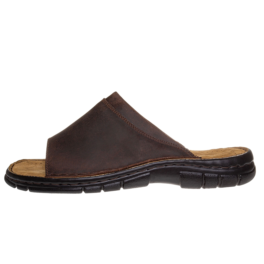 Men’s Teodor Leather Slip-on Shoes Brown