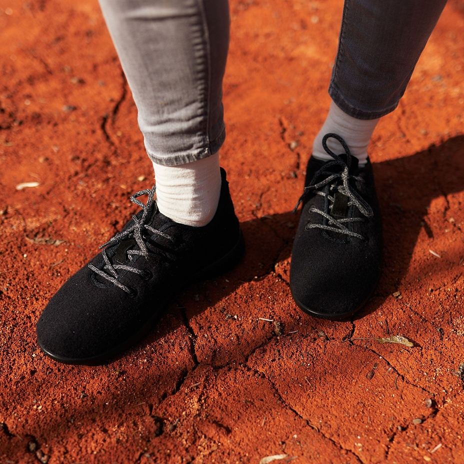 Vlnka Wool Trainers Black