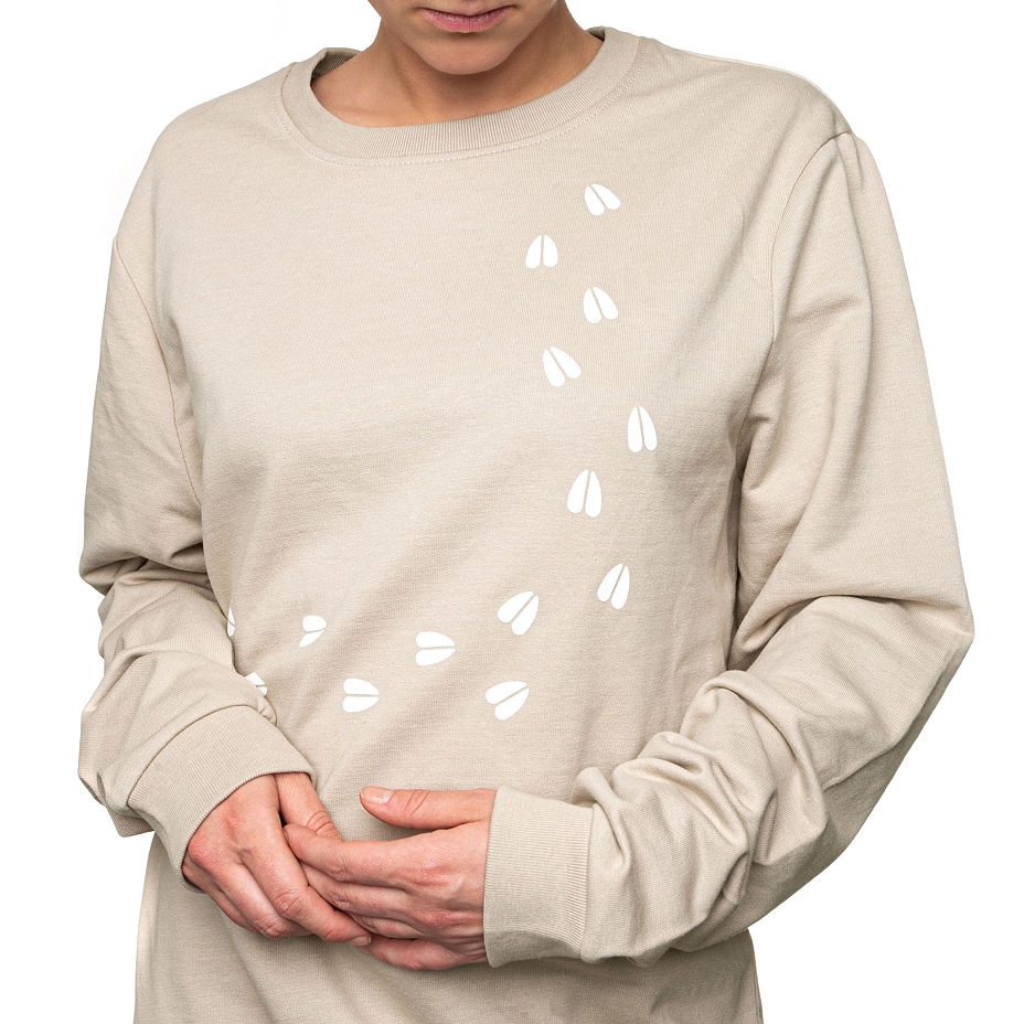 Woolvilli Cotton Sweatshirt Beige