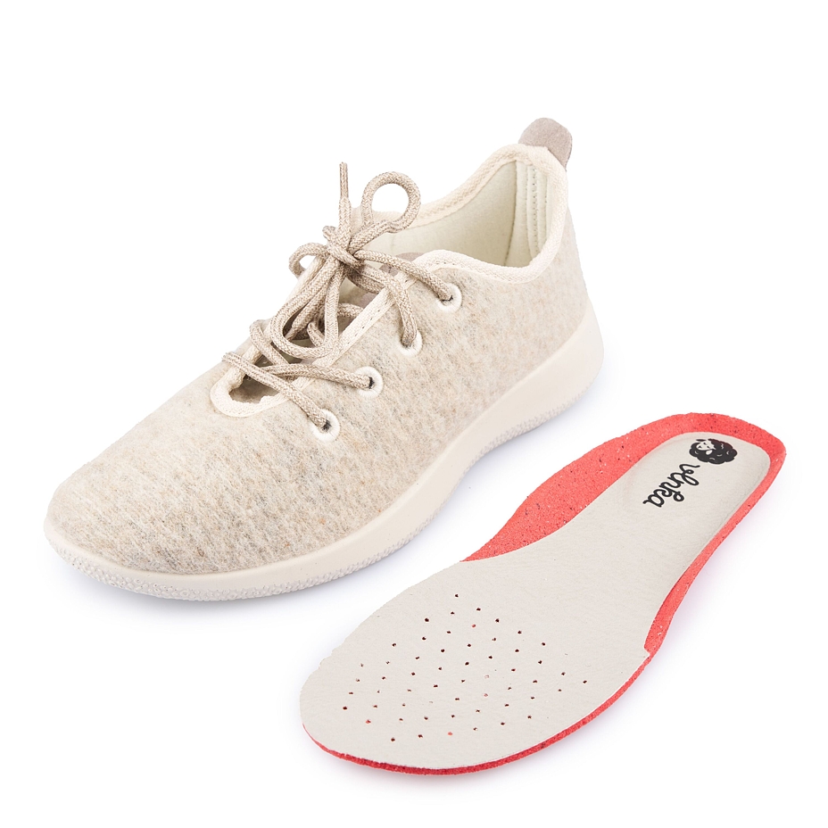 Vlnka Wool Trainers Beige