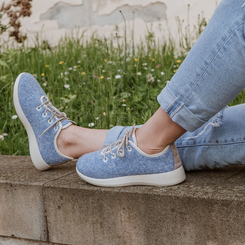 Vlnka Wool Trainers Blue