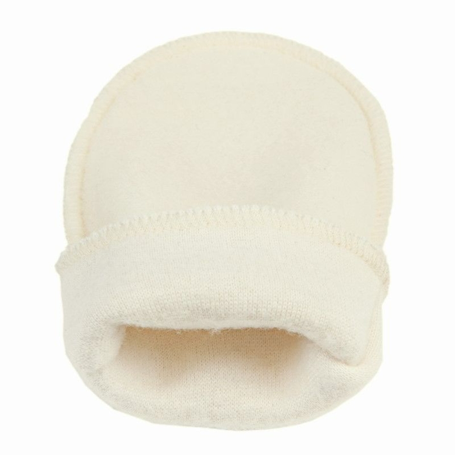 Newborn Mittens White