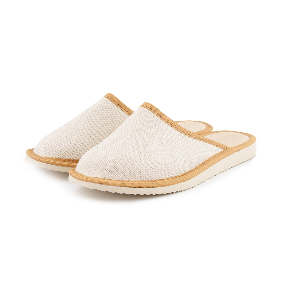 Women’s Summer Linen Slippers Natural