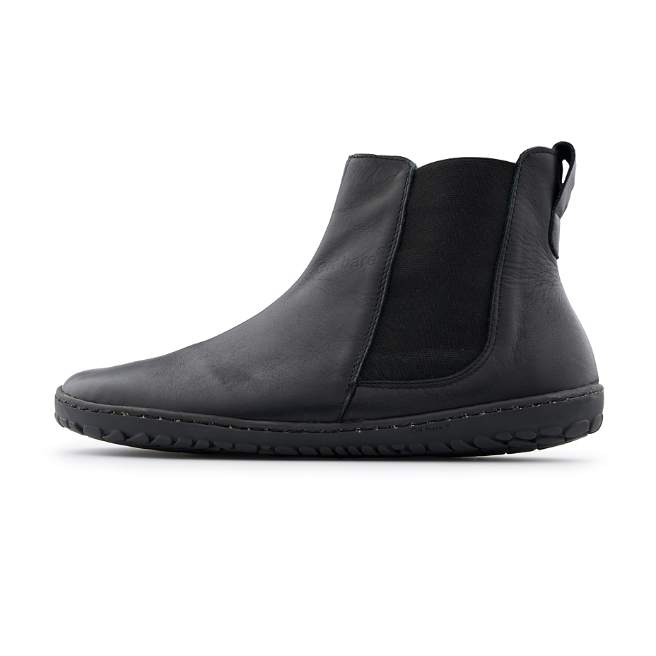 Women’s Ofelie Leather Barefoot Shoes Black