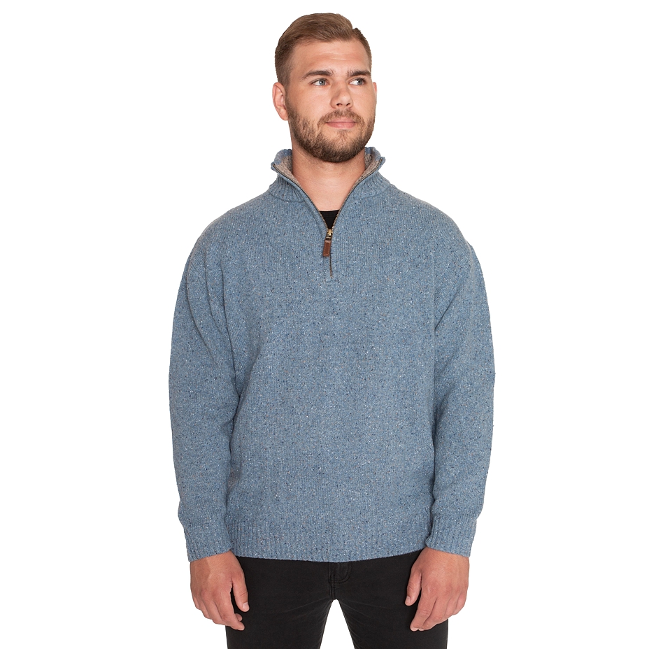 Men’s Wool Sweater S10 Blue