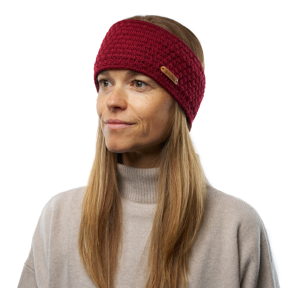 Woolee Knitted Headband C06 Red