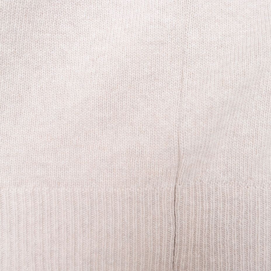 Merino Wool Turtleneck with Cashmere Ampio Natural