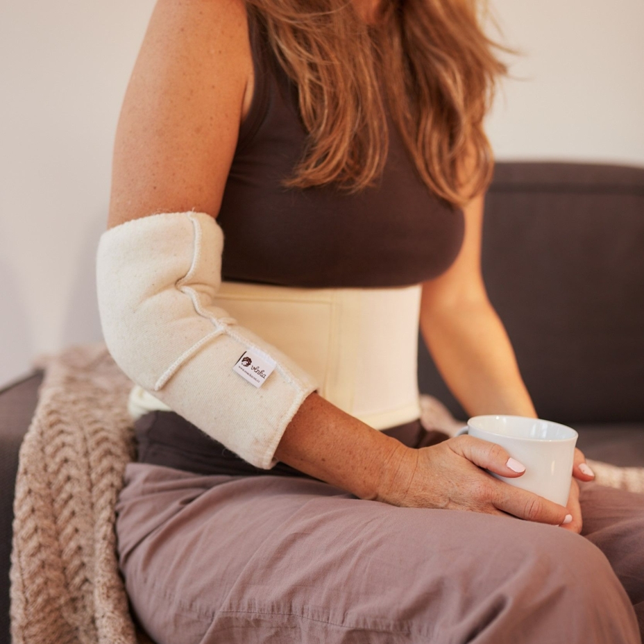 Merino wool elastic elbow brace