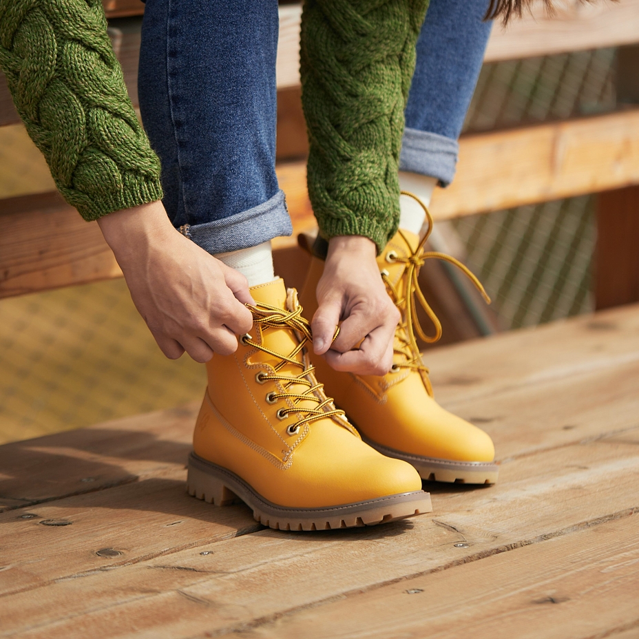 Fluffy farmer's boots Woolee