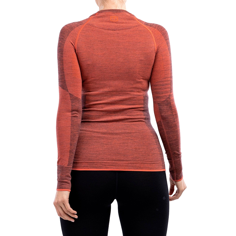 Women's 230 Competititon Long Sleeve Ortovox Merino Top Coral