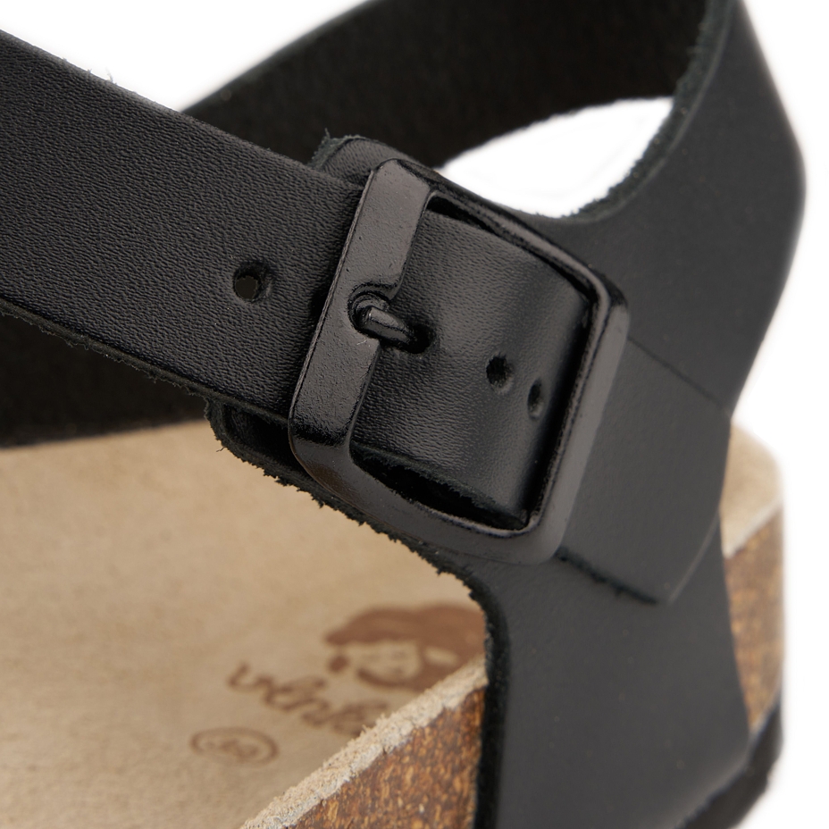 Women's anatomical cork sandals Jindra black model 2024