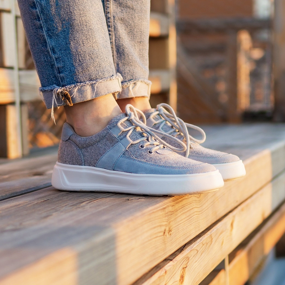 Stylish wool sneakers from Woolee