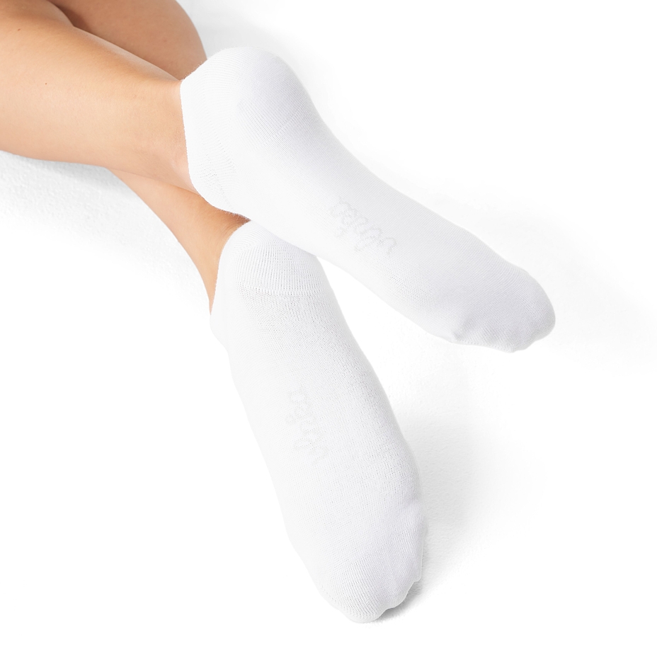 Cotton Ankle Socks White