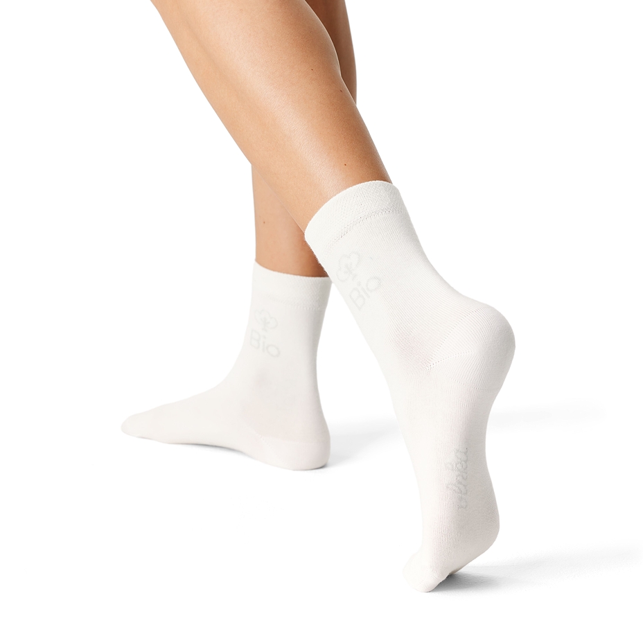 Organic Cotton Socks White