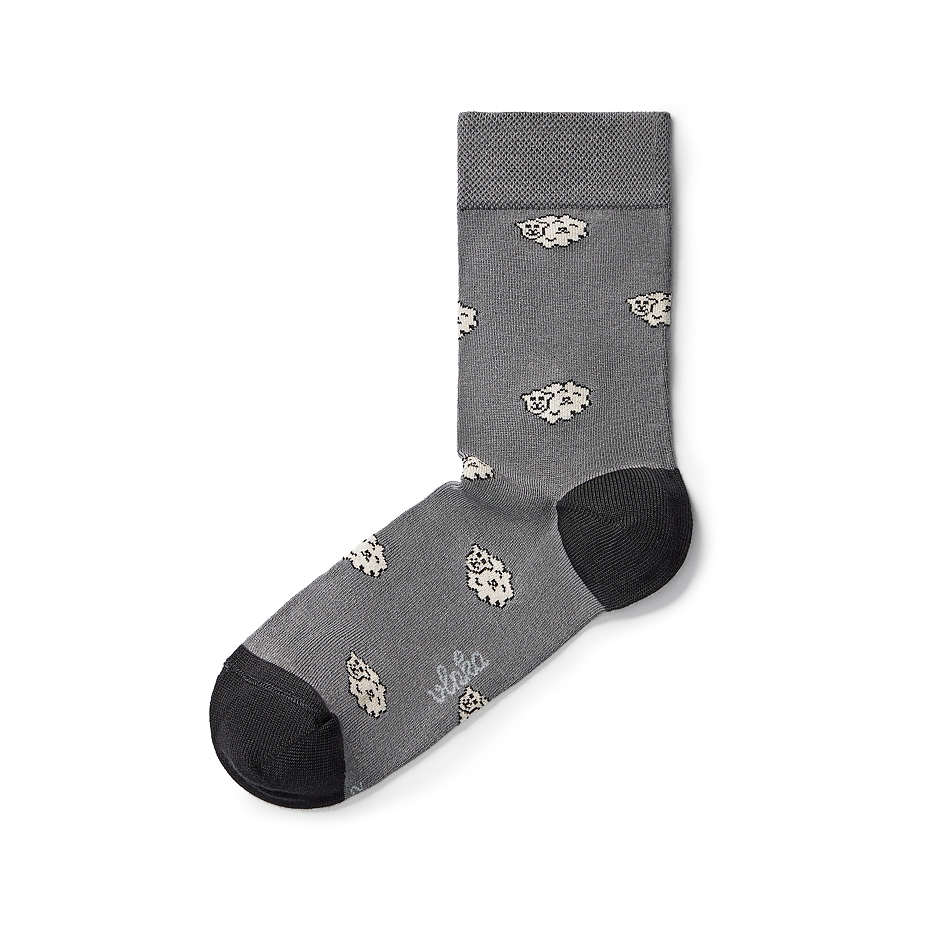 2 pairs of bamboo socks sheep